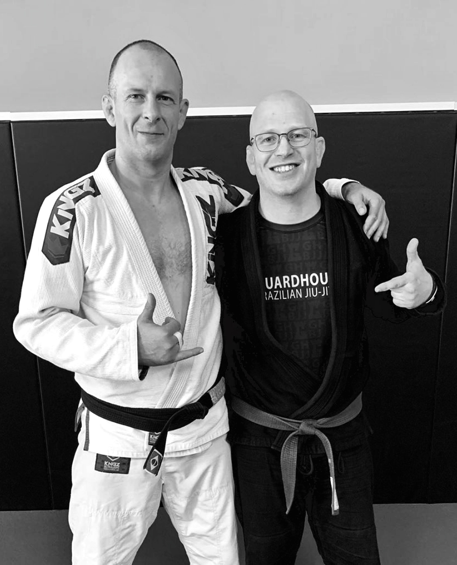 Mike Diggins and Professor Fernando Zulick